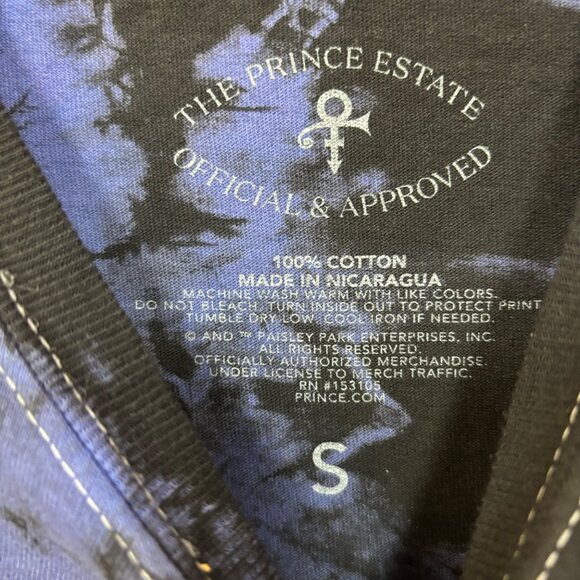 Prince and the Revolution Purple Rain Soul Rock Tie Dye S - Picture 4 of 4